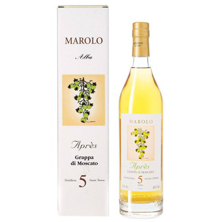 GRAPPA DI MOSCATO APRÉS RISERVA 5 ANNI